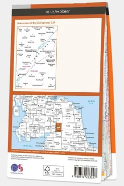 Explorer Map 324 Liddesdale and Kershope Forest