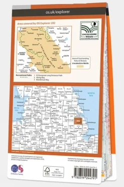 Explorer Map 282 Lincolnshire Wolds North