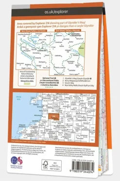 Explorer Map 214 Llanidloes and Newtown
