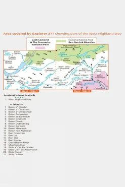 Explorer Map 377 Loch Etive and Glen Orchy