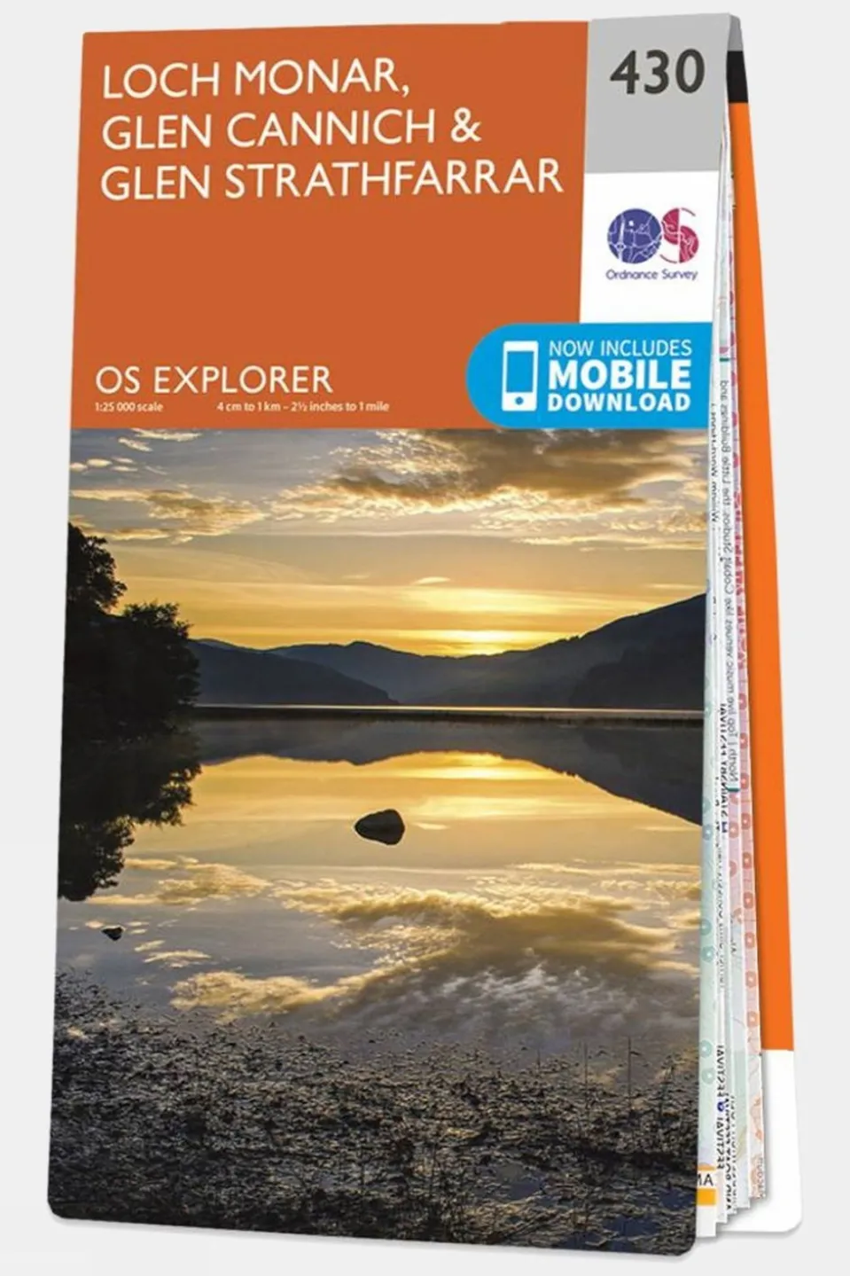 Explorer Map 430 Loch Monar, Glen Cannich and Glen Strathfarrar