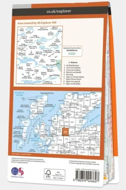 Explorer Map 430 Loch Monar, Glen Cannich and Glen Strathfarrar