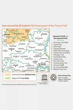 Explorer Map 173 London North