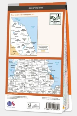 Explorer Map 283 Louth and Mablethorpe