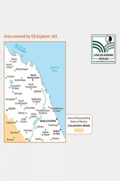 Explorer Map 283 Louth and Mablethorpe