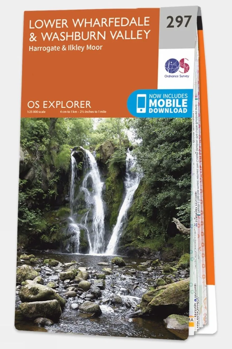 Explorer Map 297 Lower Wharfedale and Washburn Valley