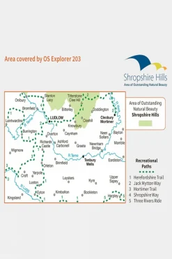 Explorer Map 203 Ludlow