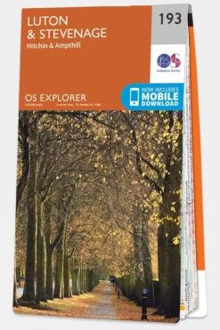 Explorer Map 193 Luton and Stevenage