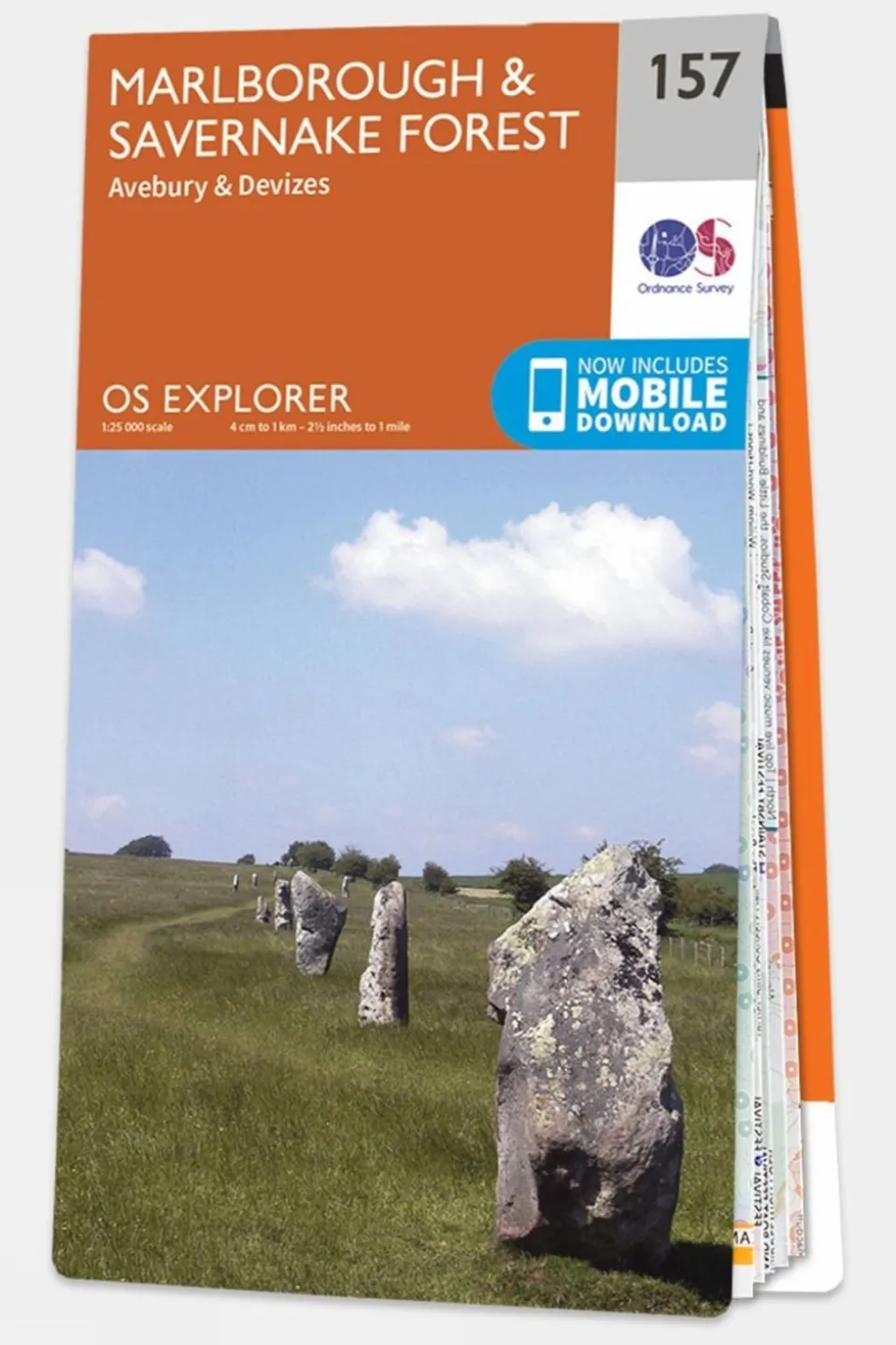 Explorer Map 157 Marlborough and Savernake Forest