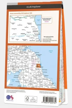 Explorer Map 325 Morpeth and Blyth