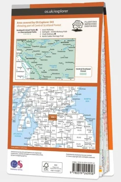 Explorer Map 343 Motherwell and Coatbridge