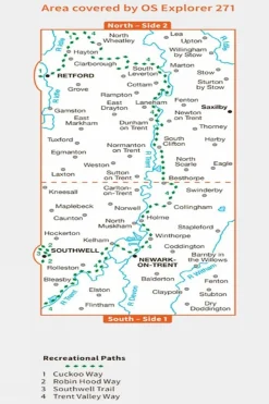 Explorer Map 271 Newark-on-Trent