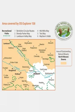 Explorer Map 158 Newbury and Hungerford