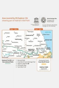 Explorer Map 316 Newcastle upon Tyne