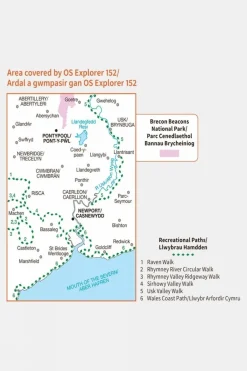 Explorer Map 152 Newport and Pontypool