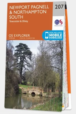 Explorer Map 207 Newport Pagnell and Northampton South