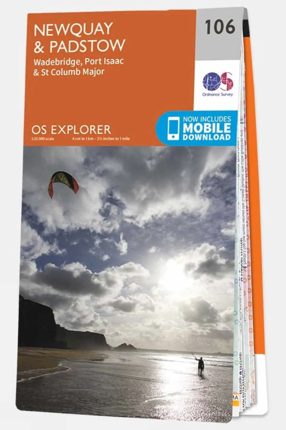 Explorer Map 106 Newquay and Padstow