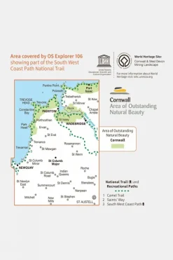 Explorer Map 106 Newquay and Padstow