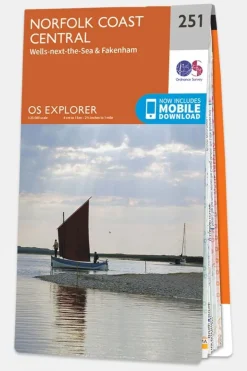 Explorer Map 251 Norfolk Coast Central