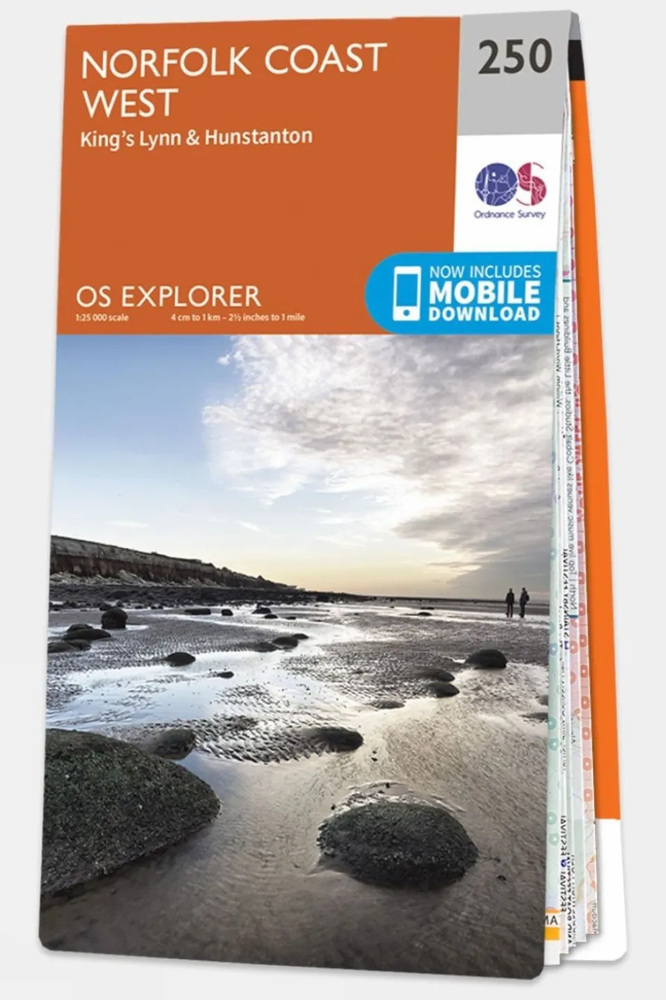 Explorer Map 250 Norfolk Coast West