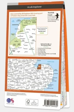 Explorer Map 250 Norfolk Coast West