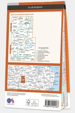 Explorer Map 223 Northampton and Market Harborough