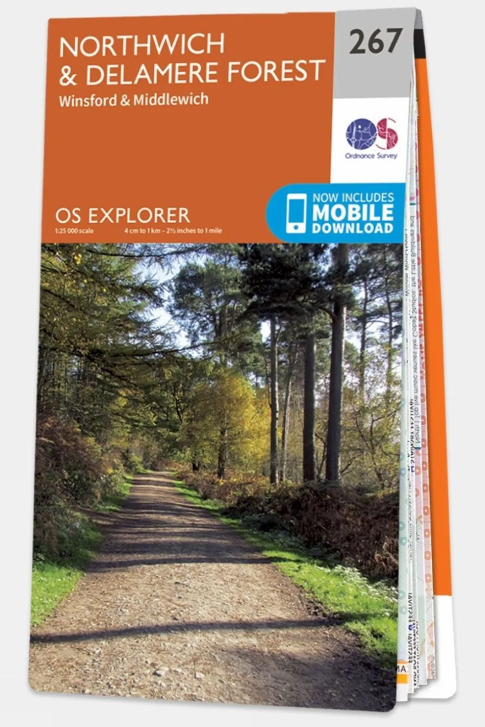 Explorer Map 267 Northwich and Delamere Forest