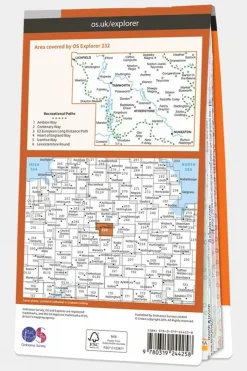 Explorer Map 232 Nuneaton and Tamworth