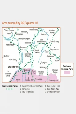 Explorer Map 113 Okehampton