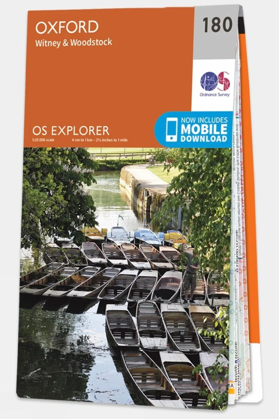 Explorer Map 180 Oxford Witney & Woodstock