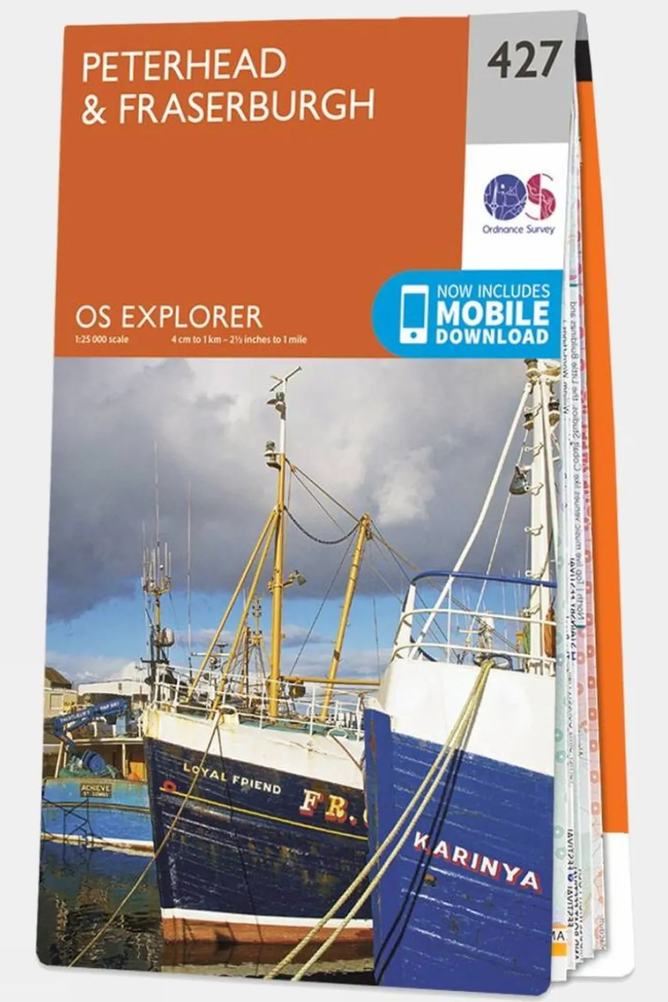 Explorer Map 427 Peterhead and Fraserburgh