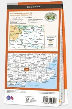 Explorer Map 159 Reading, Wokingham and Pangbourne