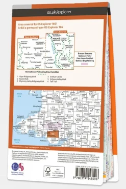 Explorer Map 166 Rhondda and Merthyr Tydfil