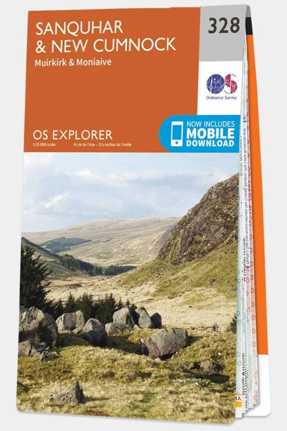 Explorer Map 328 Sanquhar and New Cumnock