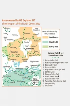 Explorer Map 147 Sevenoaks and Tonbridge
