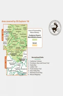 Explorer Map 118 Shaftesbury and Cranborne Chase