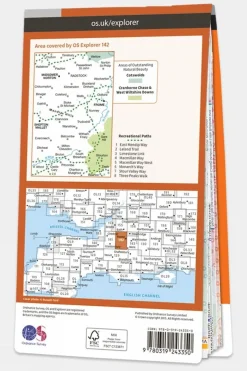 Explorer Map 142 Shepton Mallet and Mendip Hills East