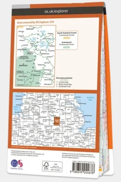 Explorer Map 270 Sherwood Forest