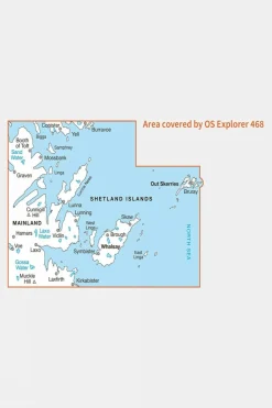 Explorer Map 468 Shetland - Mainland North East