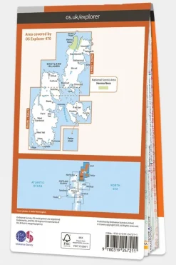 Explorer Map 470 Shetland - Unst, Yell and Fetlar