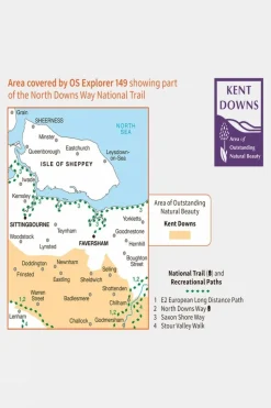 Explorer Map 149 Sittingbourne and Faversham