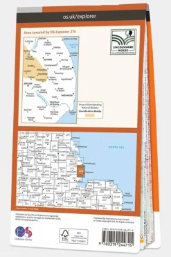 Explorer Map 274 Skegness, Alford and Spilsby