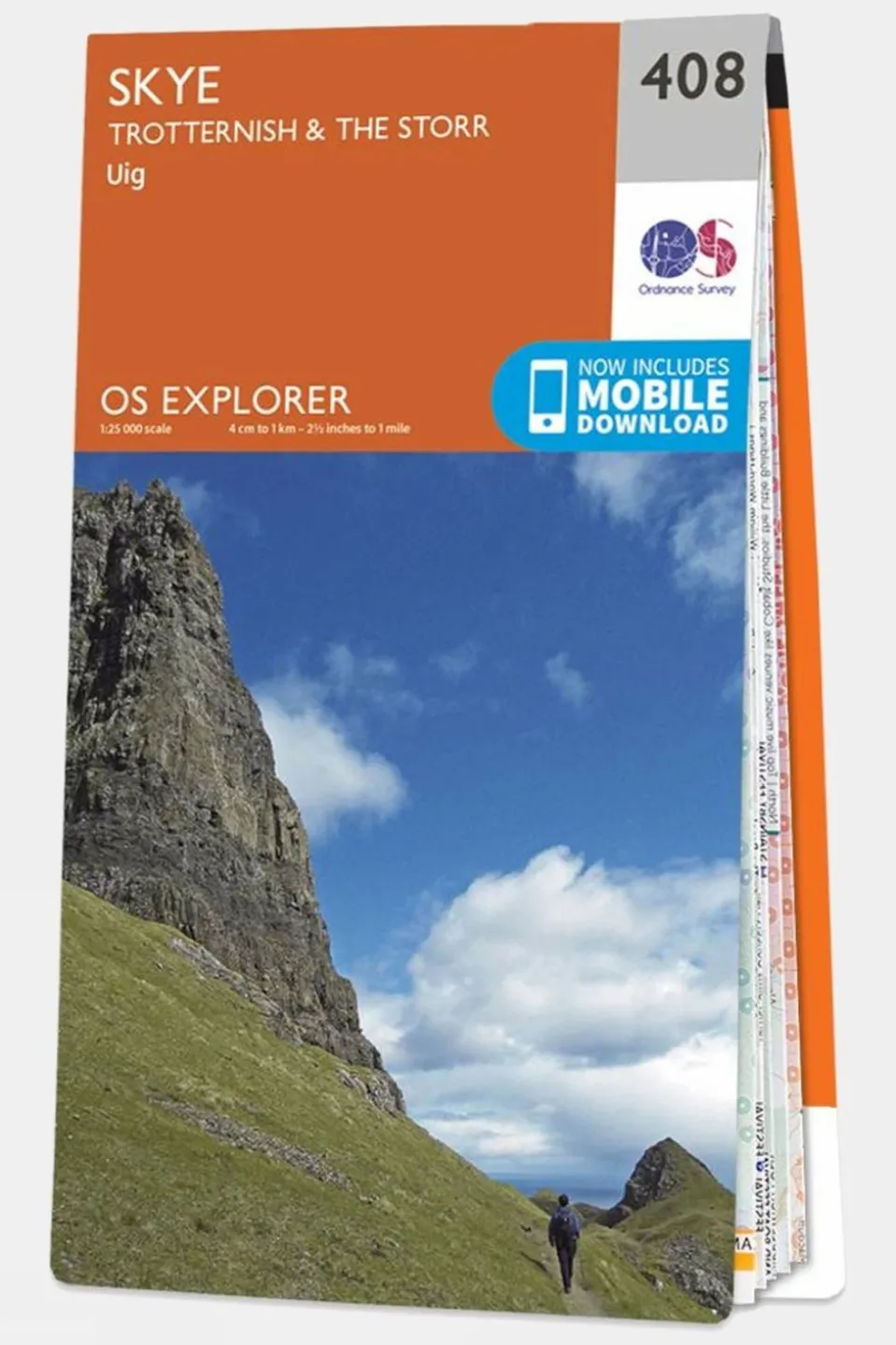Explorer Map 408 Skye - Trotternish and The Storr