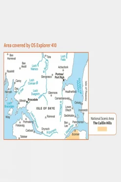 Explorer Map 410 Skye, Portree and Bracadale