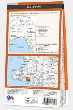 Explorer Map 165 Swansea
