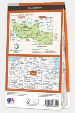 Explorer Map 245 The National Forest