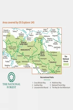 Explorer Map 245 The National Forest