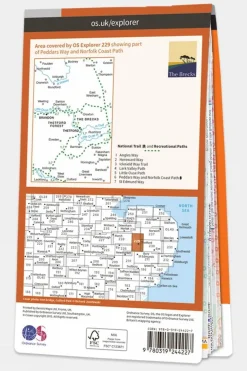 Explorer Map 229 Thetford Forest in the Brecks