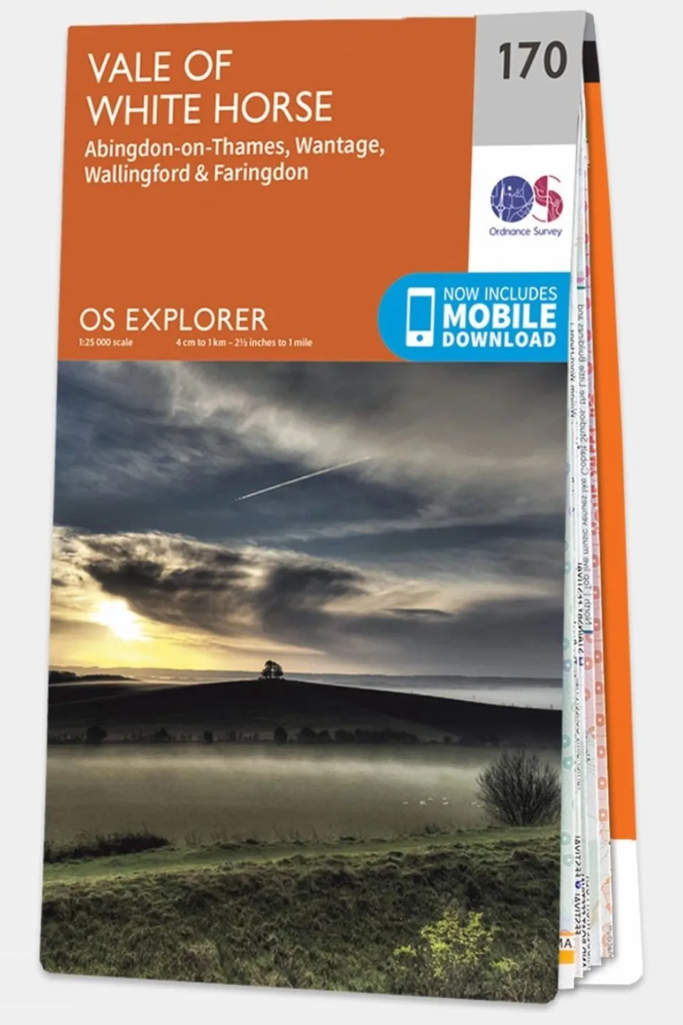 Explorer Map 170 Vale of White Horse, Abingdon and Wantage