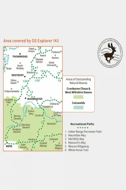 Explorer Map 143 Warminster and Trowbridge